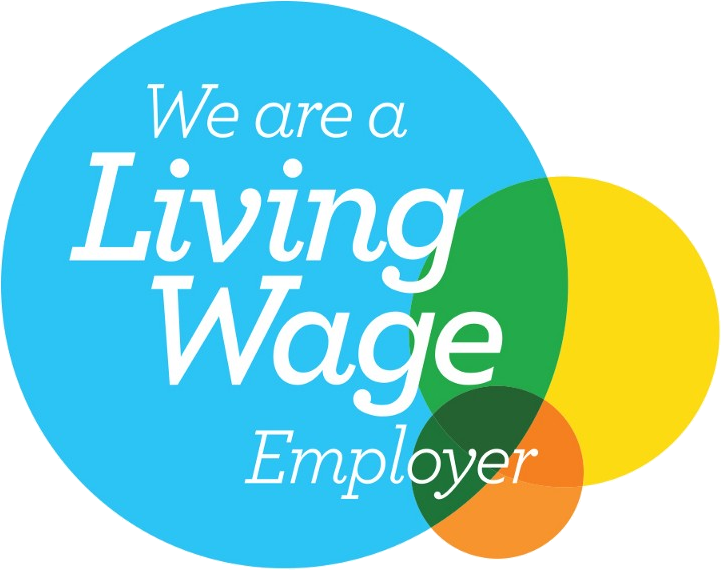 We are a Living Wage Employer - accredited by the Living Wage Foundation
